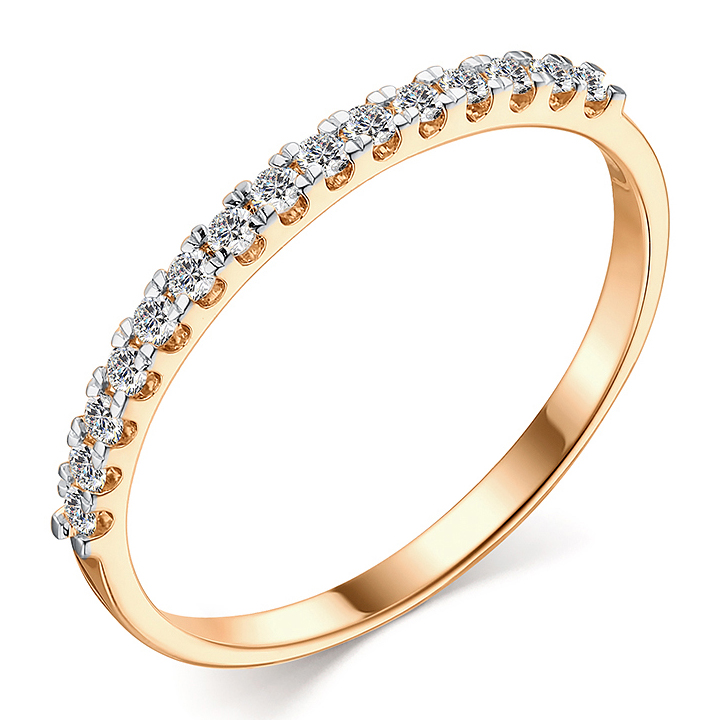 Кольцо, золото, бриллиант, К/116-120